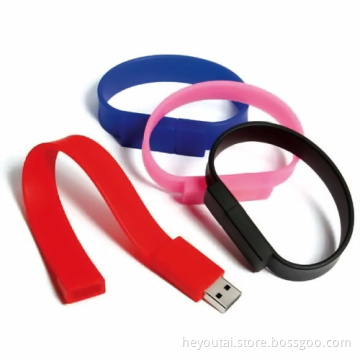 Promotional Giveaway USB Pen Drive Bracelet Watch USB 2.0